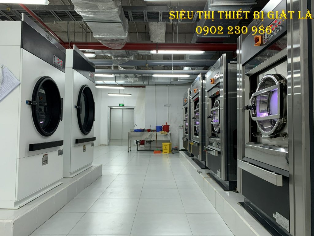 Máy giặt vắt công nghiệp tự động liên hoàn phổ biến nhất hiện nay