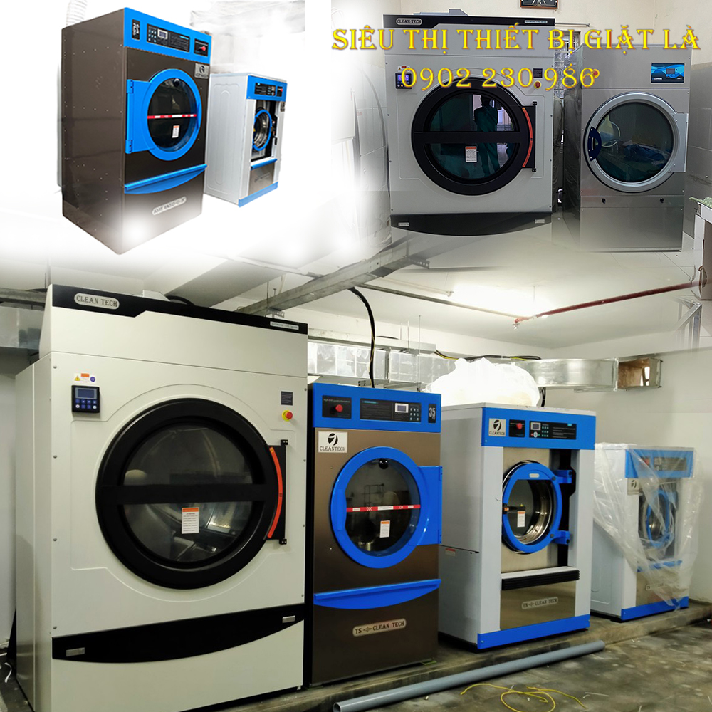 Máy giặt công nghiệp phục vụ bệnh viện có trên 500 giường bệnh (mẫu CL500)