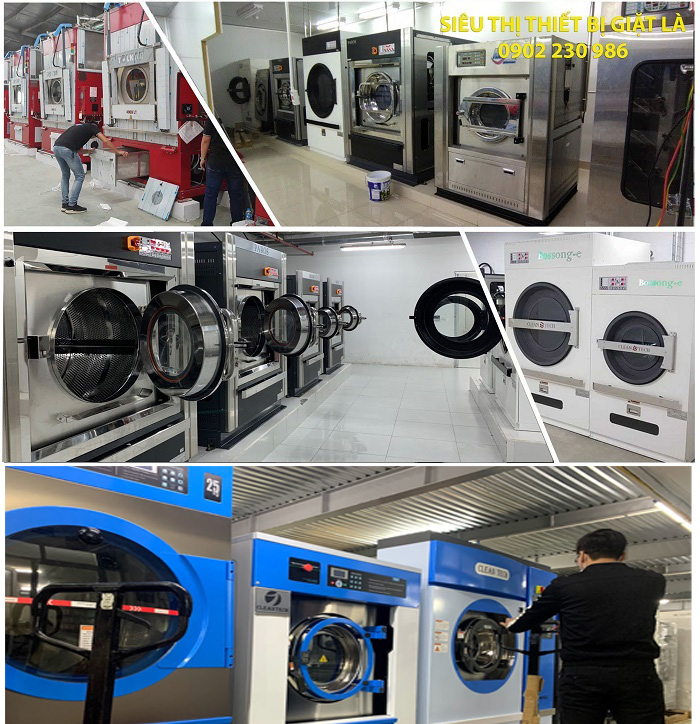Cung cấp các loại máy giặt công nghiệp