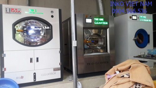 Máy giặt chăn công nghiệp được sử dụng rất phổ biến tại các bệnh viện, trường học