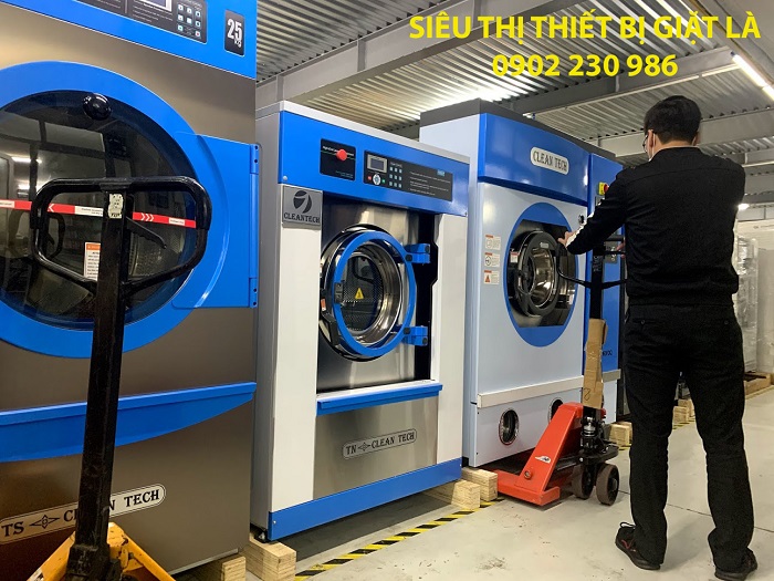 Máy giặt công nghiệp mới đảm bảo chất lượng