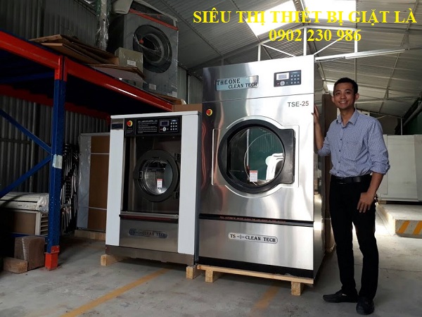 Máy giặt công nghiệp giặt đồ bảo hộ lao động