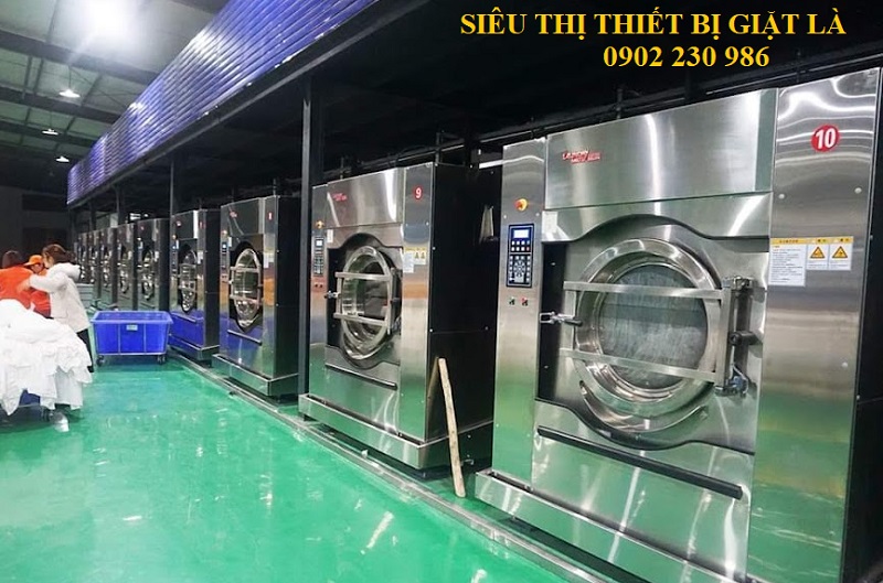 Máy giặt công nghiệp cho công ty thực phẩm