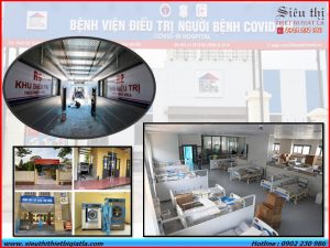 Bệnh viện dã chiến, cơ sở thu dung tiếp nhận bệnh nhân Covid