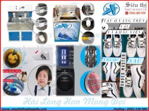 Máy giặt giầy, chậu giặt giày công nghiệp