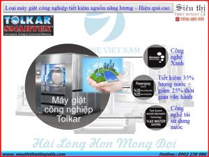 Lựa chọn máy giặt công nghiệp tiết kiệm nguồn năng lượng