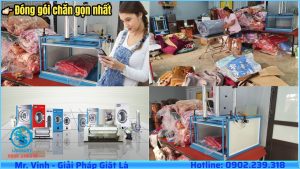 Máy ép chăn hút chân không