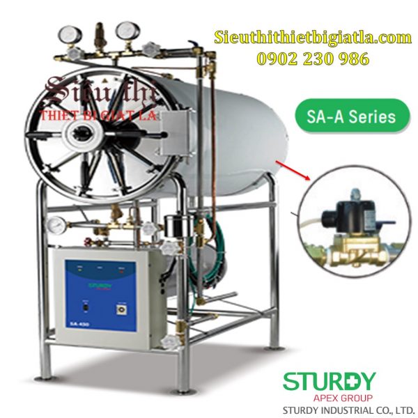 Nồi hấp tiệt trùng 100L 143L 196L 350L Sturdy SA-A Series hoàn toàn tự động và giá cả phải chăng