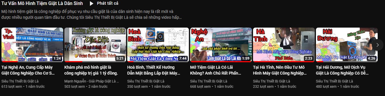 Máy giặt công nghiệp sử dụng cho kinh doanh dịch vụ giặt ủi