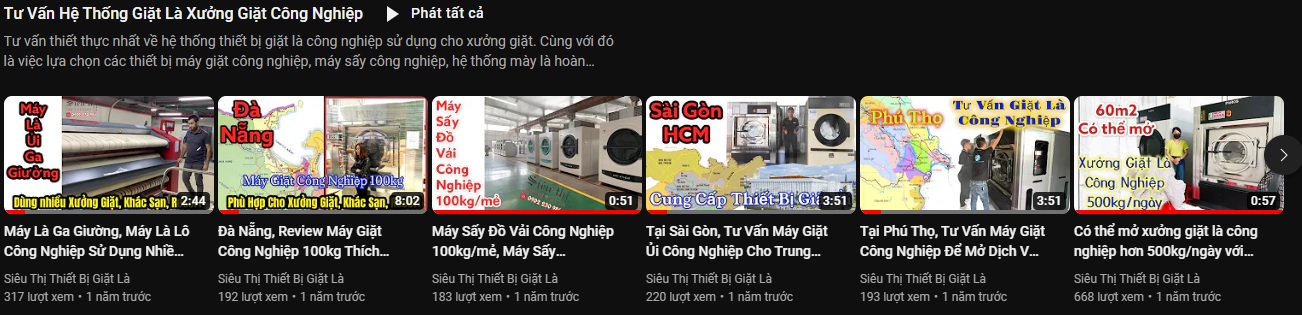 Máy giặt công nghiệp sử dụng cho xưởng giặt ủi công nghiệp