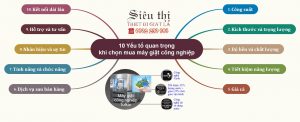 10 Yếu tố quan trọng khi chọn mua máy giặt công nghiệp