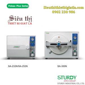 Nồi Hấp Tiệt Trùng Để Bàn 16L 24L 40L Poleax Plus Series