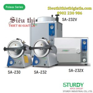 Nồi Hấp Tiệt Trùng Để Bàn 16L Poleax Series