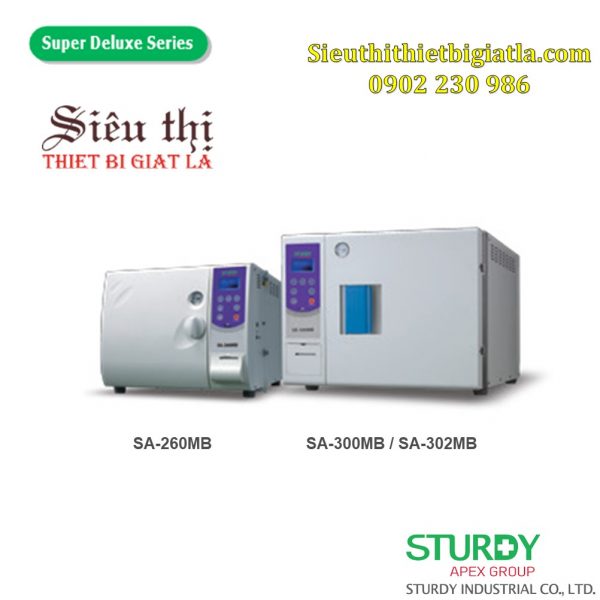 Nồi hấp tiệt trùng 24L 40L 50L Sturdy Super Dulex Series