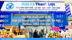 Cửa hàng giặt là Thanh Liệt thuộc hệ thống giặt là 5S