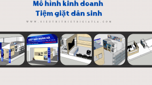 Mô hình kinh doanh tiệm giặt dân sinh