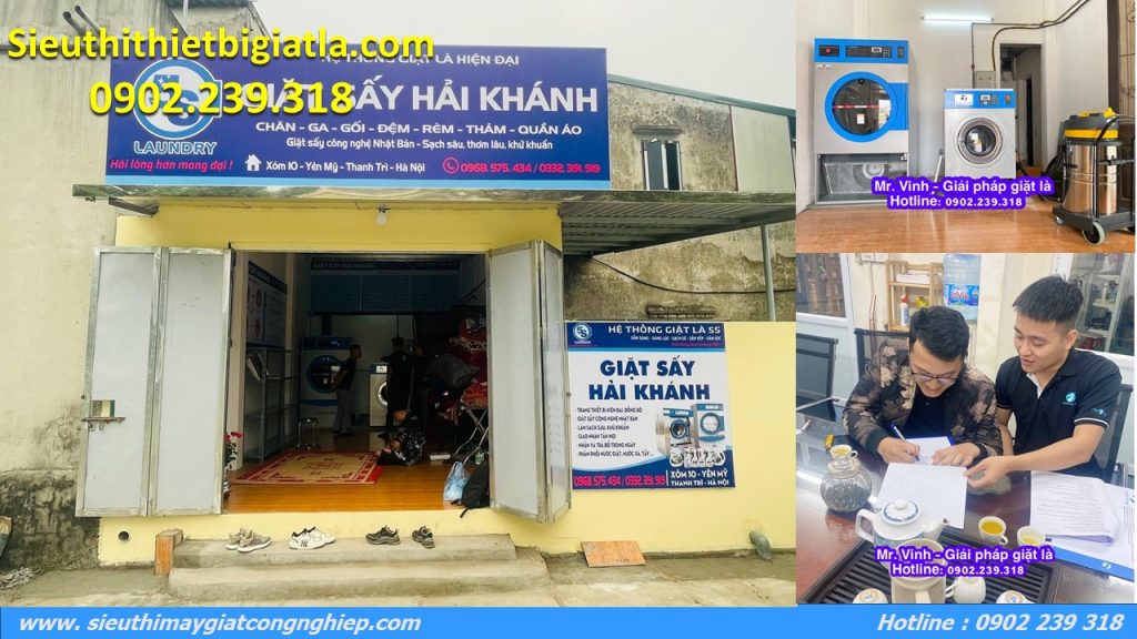Tiệm giặt sấy 5S Hải Khánh thuộc chuỗi giặt là 5S