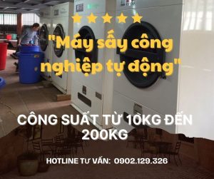Máy sấy công nghiệp tự động - Hotline 0902129326