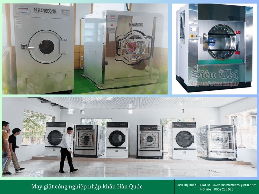 Máy giặt công nghiệp Nhập khẩu Hàn Quốc