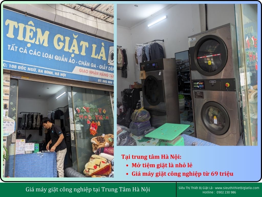 Giá máy giặt tại trung tâm hà nội