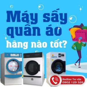 Máy sấy quần áo công nghiệp công suất 50kg