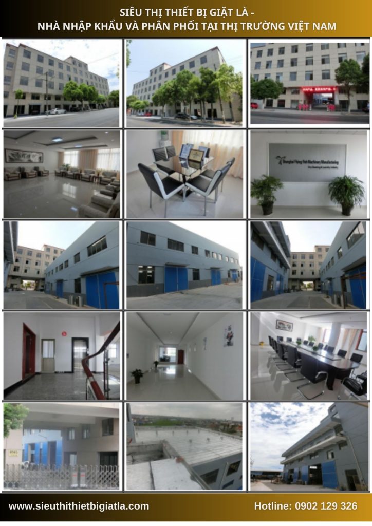 Quy mô nhà sản xuất thiết bị giặt sấy tại trung quốc - Siêu thị thiết bị giặt là