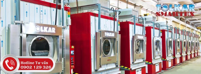 Máy giặt sấy Công nghiệp Tolkar Xuất xứ Thổ Nhĩ Kỳ