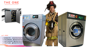 Giặt đồ quần áo lính cứu hỏa - Máy giặt công nghiệp