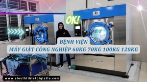 Tư Vấn Lắp Đặt Máy Giặt Công Nghiệp 60kg Cleantech Cho Bệnh Viện Đa Khoa Tỉnh Ninh Bình