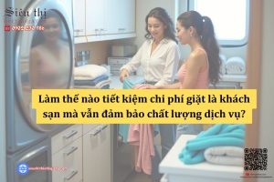 Xác định công suất máy giặt cho khách sạn resort