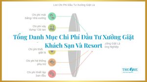 Danh mục chi phí đầu tư xưởng giặt là công nghiệp Khách Sạn Và Resort
