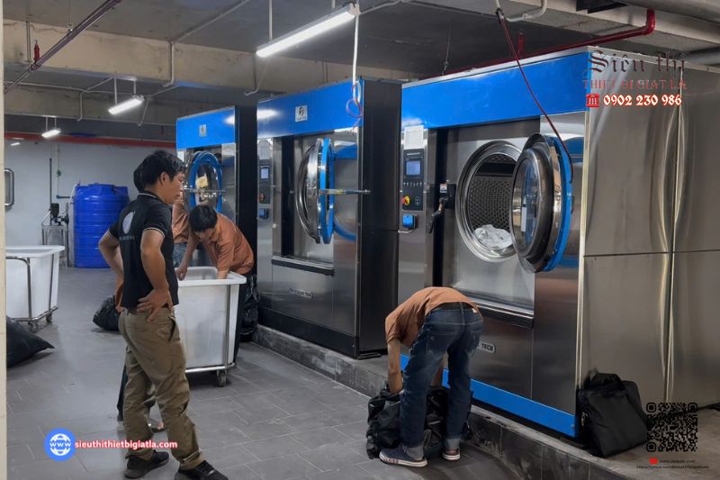 Ứng dụng của xưởng giặt là công nghiệp