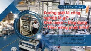 Xưởng giặt là công nghiệp là gì Khái niệm – Ứng dụng – Tiềm năng phát triển
