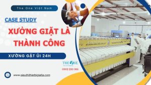 Xưởng giặt là thành công – Từ máy cũ đến máy mới công suất 2 tấn ngày