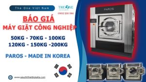 Giá máy giặt công nghiệp Paros Hàn Quốc 50kg – 200kg mới nhất