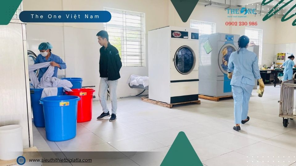 Máy sấy công nghiệp cho Bệnh Viện