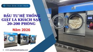 Hệ thống giặt là khách sạn 20–200 phòng