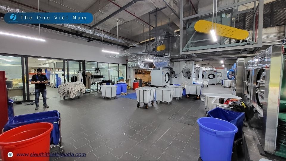 Phòng giặt là resort hơn 600 phòng