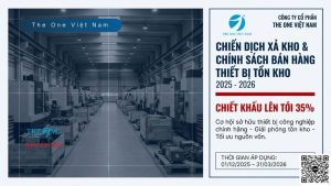 Xả Kho Thiết Bị Giặt Là Công Nghiệp 2025–2026 – Giảm Đến 35%