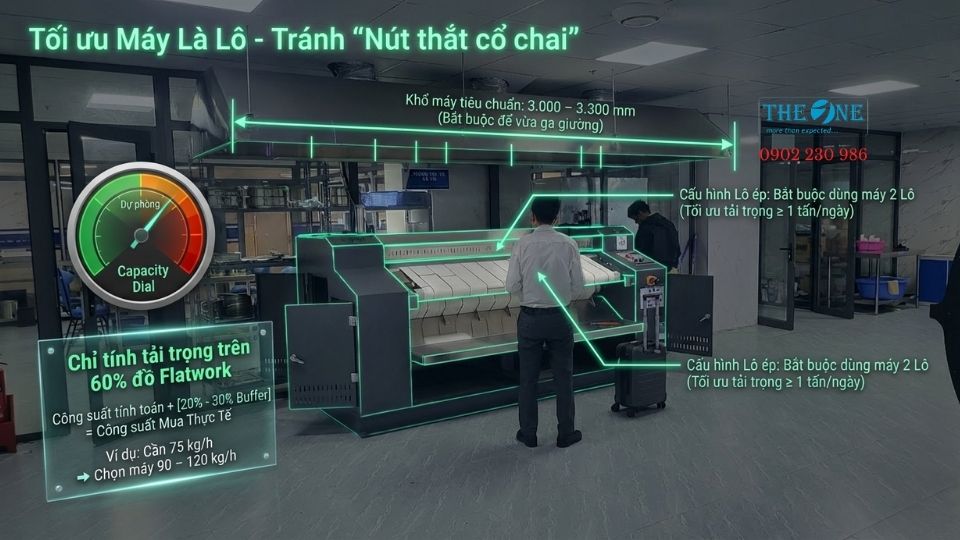 Lựa chọn máy sấy và máy là lô bệnh viện tối ưu vận hành