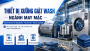Tìm hiểu về thiết bị xưởng giặt Wash trong ngành gia công may mặc